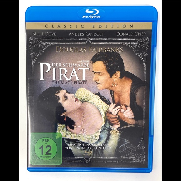 🛍️SALE🛍️ Der Schwarze Pirat 1926 (The Black Pirate) (Import Blu-ray) - Picture 1 of 4